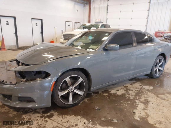 2017 Dodge Charger SE with VIN 2C3CDXBG0HH546619, listed as a IAAI auction lot 41617484 with 105,574 mi miles. Bid and sale history available at carsss.com. Image 18.
