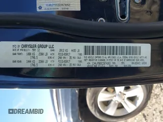 2012 Jeep Patriot Sport with VIN 1C4NJPBB3CD674263, listed as a IAAI auction lot 41432256 with 97,867 mi miles and . Bid and sale history available at DreamBid. Image 9.