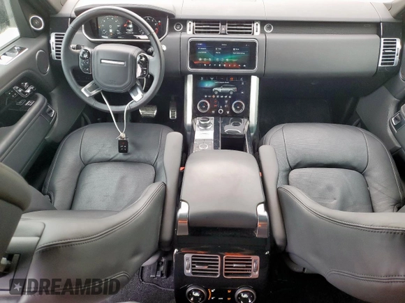 2022 Land Rover Range Rover Westminster with VIN SALGS2RU3NA471659, listed as a Copart auction lot 57286115 with 50,392 mi miles and Salvage title. Bid and sale history available at DreamBid. Image 8.
