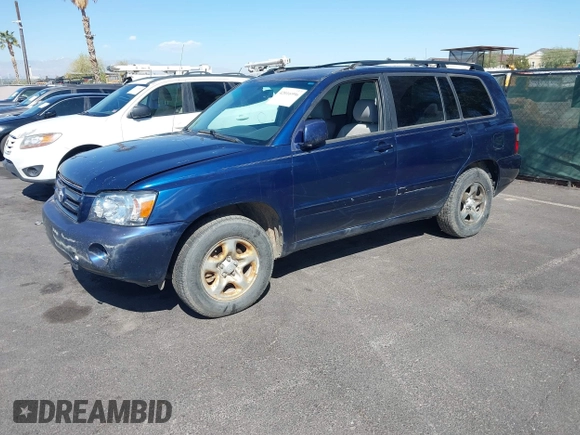 2004 Toyota Highlander with VIN JTEDD21AX40084354, listed as a IAAI auction lot 42016996 with Not provided miles and . Bid and sale history available at DreamBid. Image 2.