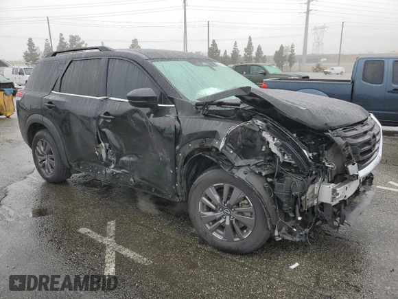 2022 Nissan Pathfinder SV с VIN 5N1DR3BA3NC237128, выставлен на аукционе Copart как лот 51103255 с пробегом 25 156 миль миль и Списание • Salvage title. История ставок и продаж доступна на DreamBid. Изображение 4.