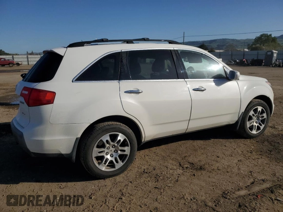 2009 Acura MDX Tech Pkg with VIN 2HNYD28619H533361, listed as a Copart auction lot 51788235 with 150,885 mi miles and Salvage Title. Bid and sale history available at carsss.com. Image 3.