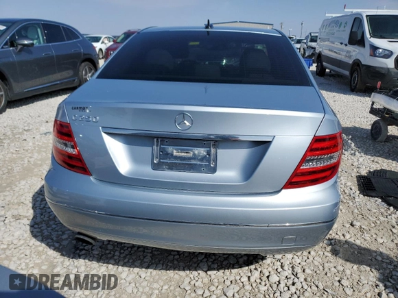 2014 Mercedes-Benz C C 250 Sport with VIN WDDGF4HB0EA966026, listed as a Copart auction lot 45194465 with 97,808 mi miles and Salvage Title. Bid and sale history available at carsss.com. Image 6.