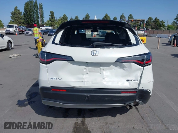 2024 Honda HR-V Sport with VIN 3CZRZ1H53RM732713, listed as a IAAI auction lot 42290527 with 10,332 mi miles and . Bid and sale history available at DreamBid. Image 6.