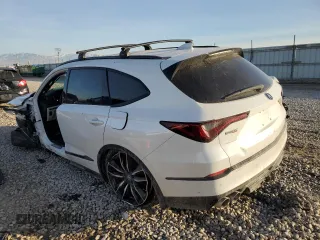 2023 Acura MDX Type S w/Advance Package with VIN 5J8YD8H8XPL004146, listed as a Copart auction lot 85973234 with 0 mi miles and Salvage Title. Bid and sale history available at carsss.com. Image 2.