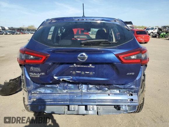 2022 Nissan Rogue S z VIN JN1BJ1AW8NW470346, wystawiony jako Copart lot #52567565 z przebiegiem 46 918 mil mil oraz Szkoda całkowita • Salvage title. Historia ofert i sprzedaży dostępna na DreamBid. Obrazek 6.
