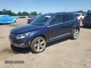 2016 Volkswagen Tiguan S with VIN WVGAV7AXXGW095342, listed as a Copart auction lot 57720525 with 152,337 mi miles and Salvage title. Bid and sale history available at DreamBid. Image 1.