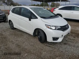 2016 Honda Fit EX-L with VIN JHMGK5H82GS009327, listed as a Copart auction lot 47458075 with 123,251 mi miles and Salvage title. Bid and sale history available at DreamBid. Image 4.