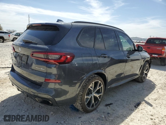 2022 BMW X5 xDrive45e with VIN 5UXTA6C0XN9M79182, listed as a Copart auction lot 48599195 with 31,219 mi miles and Salvage Title. Bid and sale history available at carsss.com. Image 3.