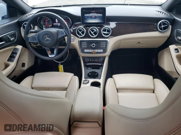 2018 Mercedes-Benz CLA 250 with VIN WDDSJ4EB3JN678002, listed as a Copart auction lot 54000525 with 116,369 mi miles and Salvage Title. Bid and sale history available at DreamBid. Image 8.