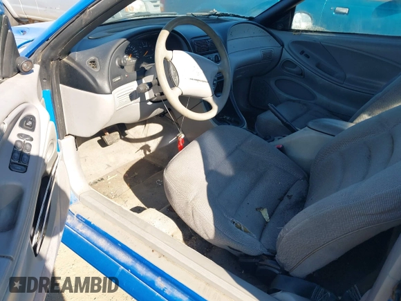 1998 Ford Mustang with VIN 1FAFP4448WF236496, listed as a IAAI auction lot 41408520 with 151,935 mi miles. Bid and sale history available at carsss.com. Image 5.