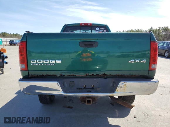 2004 Dodge Ram 2500 SLT with VIN 3D7KU26D24G156910, listed as a Copart auction lot 53980785 with 70,209 mi miles and Clean Title. Bid and sale history available at carsss.com. Image 6.