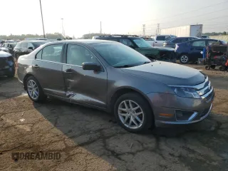 2012 Ford Fusion SEL with VIN 3FAHP0JA1CR106327, listed as a Copart auction lot 62785535 with 174,586 mi miles and Clean title. Bid and sale history available at DreamBid. Image 4.
