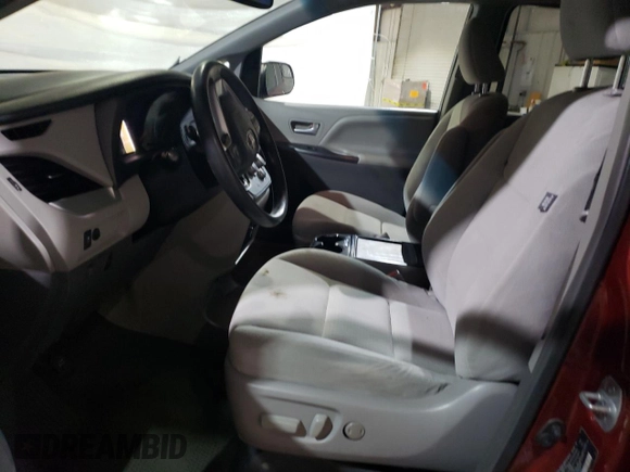 2015 Toyota Sienna LE AAS with VIN 5TDKK3DC1FS670395, listed as a Copart auction lot 45712865 with 126,693 mi miles and Salvage Title. Bid and sale history available at carsss.com. Image 7.