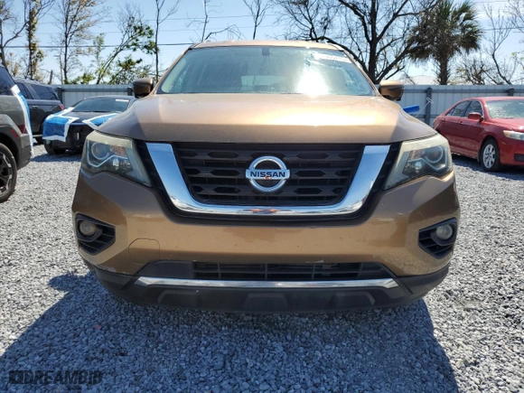 2017 Nissan Pathfinder SV with VIN 5N1DR2MN6HC609124, listed as a Copart auction lot 47465715 with 169,615 mi miles and Clean Title. Bid and sale history available at carsss.com. Image 5.
