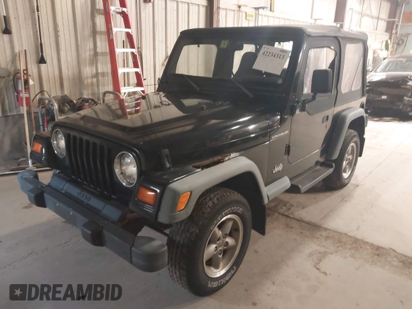 1999 Jeep Wrangler SE with VIN 1J4FY29PXXP409455, listed as a IAAI auction lot 42234313 with 56,252 mi miles and . Bid and sale history available at DreamBid. Image 2.