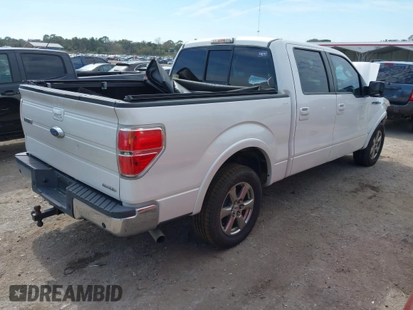 2012 Ford F-150 XL with VIN 1FTFW1CF8CFA36115, listed as a IAAI auction lot 41515870 with 1 mi miles. Bid and sale history available at carsss.com. Image 4.