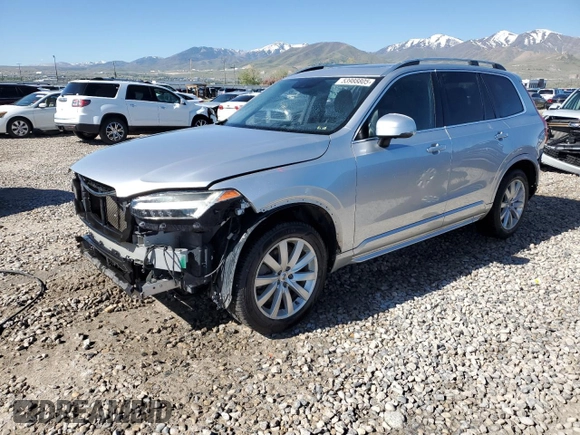 2016 Volvo XC90 T6 Momentum with VIN YV4A22PK1G1062185, listed as a Copart auction lot 53988805 with 129,571 mi miles and Salvage title. Bid and sale history available at DreamBid. Image 1.