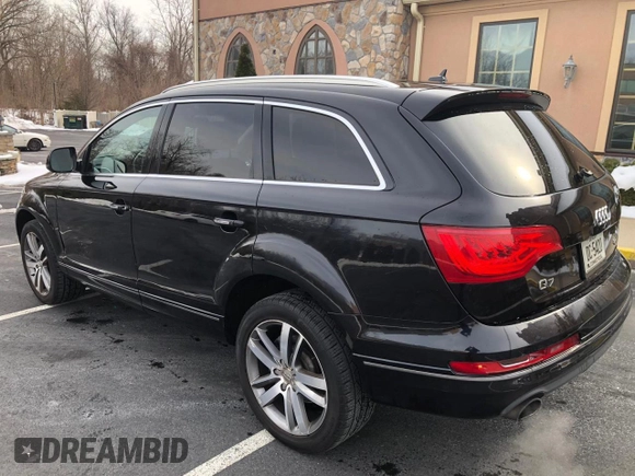 2014 Audi Q7 3.0T Premium Plus with VIN WA1LGAFE6ED013461, listed as a Copart auction lot 45347045 with 139,453 mi miles and Clean Title. Bid and sale history available at carsss.com. Image 2.