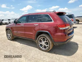 2020 Jeep Grand Cherokee Limited with VIN 1C4RJFBG7LC267074, listed as a Copart auction lot 59626955 with 130,464 mi miles and Salvage title. Bid and sale history available at DreamBid. Image 2.