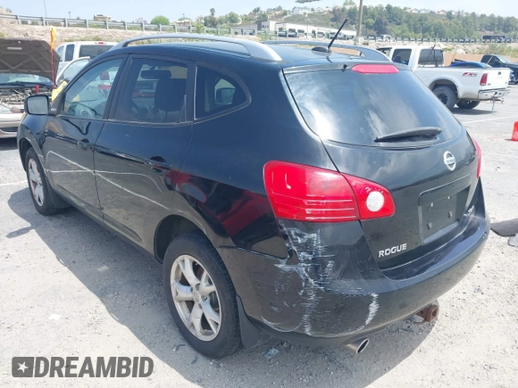2009 Nissan Rogue S with VIN JN8AS58V59W437390, listed as a IAAI auction lot 42146375 with 139,497 mi miles. Bid and sale history available at carsss.com. Image 3.