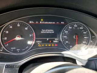 2018 Audi A6 Premium Plus with VIN WAUD8AFC1JN007252, listed as a Copart auction lot 46547795 with 78,980 mi miles and Salvage Title. Bid and sale history available at carsss.com. Image 9.