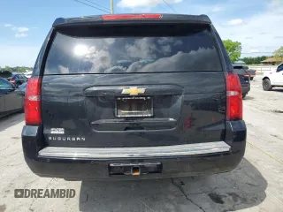 2015 Chevrolet Suburban LTZ with VIN 1GNSCKKC9FR151532, listed as a Copart auction lot 54209315 with 122,380 mi miles and Salvage title. Bid and sale history available at DreamBid. Image 6.