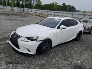 2015 Lexus IS 350 with VIN JTHBE1D2XF5022593, listed as a Copart auction lot 56003135 with 123,606 mi miles and Salvage title. Bid and sale history available at DreamBid. Image 1.