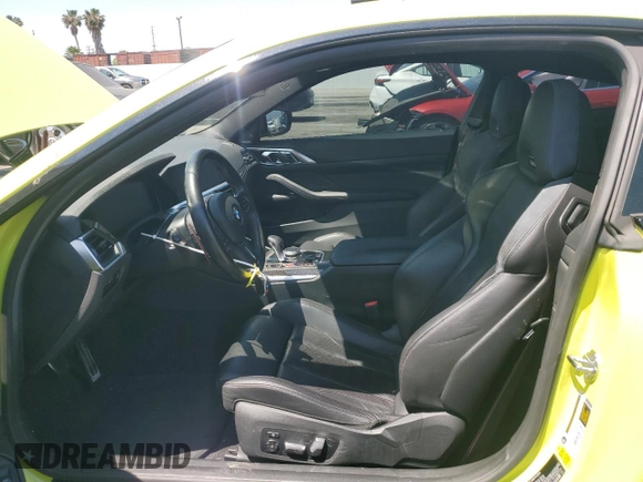 2021 BMW M4 Competition z VIN WBS33AZ03MCH19451, wystawiony jako Copart lot #55436975 z przebiegiem 41 595 mil mil oraz Szkoda całkowita • Salvage title. Historia ofert i sprzedaży dostępna na DreamBid. Obrazek 7.