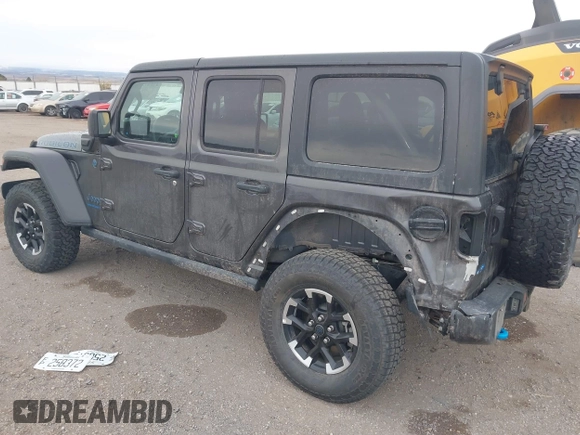 2024 Jeep Wrangler Rubicon z VIN 1C4RJXR67RW276710, wystawiony jako IAAI lot #42047318 z przebiegiem 35 857 mil mil oraz . Historia ofert i sprzedaży dostępna na DreamBid. Obrazek 3.