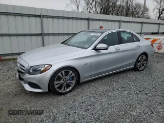 2017 Mercedes-Benz C 350e with VIN 55SWF4HB6HU231454, listed as a Copart auction lot 89350325 with Not Provided miles and Clean Title. Bid and sale history available at DreamBid. Image 1.