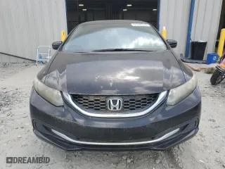 2015 Honda Civic Sedan LX with VIN 19XFB2F55FE003060, listed as a Copart auction lot 51705565 with 24,438 mi miles and Clean Title. Bid and sale history available at carsss.com. Image 5.