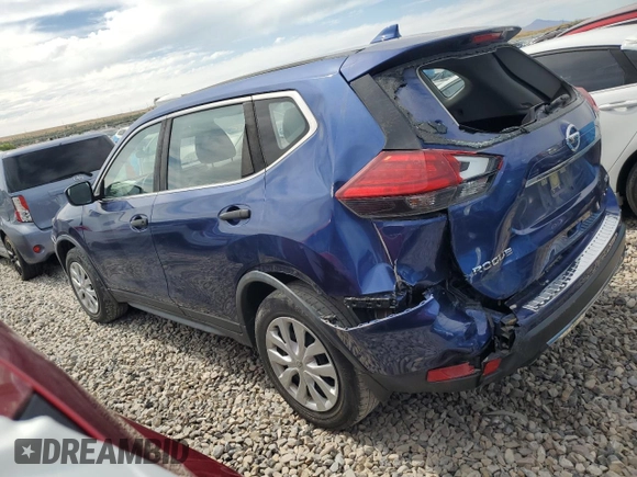 2017 Nissan Rogue S with VIN JN8AT2MV6HW013152, listed as a Copart auction lot 59720365 with 86,825 mi miles and Salvage title. Bid and sale history available at DreamBid. Image 2.