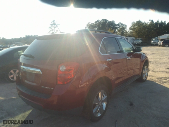 2015 Chevrolet Equinox LT with VIN 2GNFLFEK5F6322560, listed as a IAAI auction lot 41184632 with 179,615 mi miles. Bid and sale history available at carsss.com. Image 4.