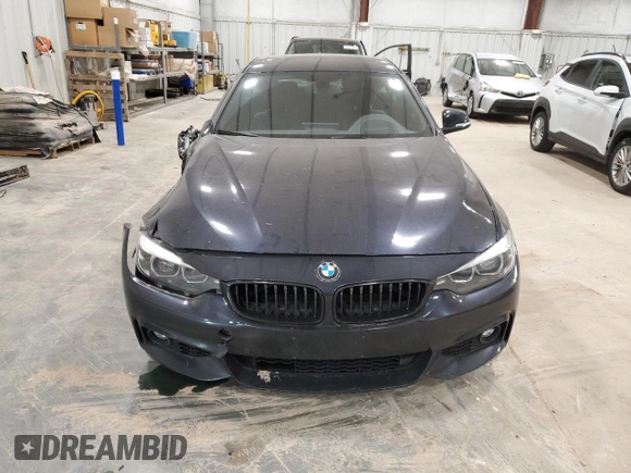 2019 BMW 4 Series 440i xDrive with VIN WBA4J7C53KBM74527, listed as a Copart auction lot 82386114 with 60,751 mi miles and Non Repairable. Bid and sale history available at carsss.com. Image 5.