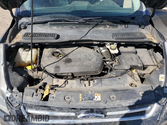 2014 Ford Escape Titanium with VIN 1FMCU9JXXEUC20324, listed as a Copart auction lot 49507305 with 129,090 mi miles and Salvage Title. Bid and sale history available at carsss.com. Image 12.
