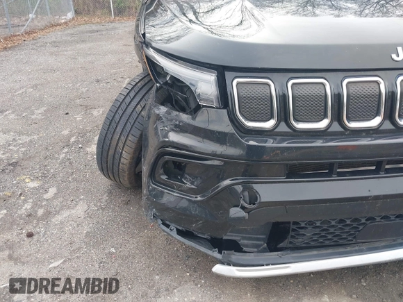 2022 Jeep Compass High Altitude with VIN 3C4NJDCB1NT108788, listed as a IAAI auction lot 41917869 with 77,359 mi miles and . Bid and sale history available at DreamBid. Image 18.