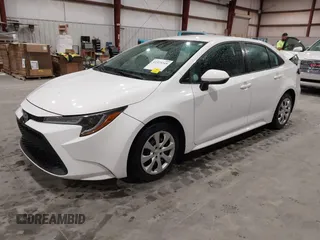 2020 Toyota Corolla LE with VIN 5YFEPRAE3LP047159, listed as a IAAI auction lot 41925345 with 57,505 mi miles. Bid and sale history available at carsss.com. Image 20.