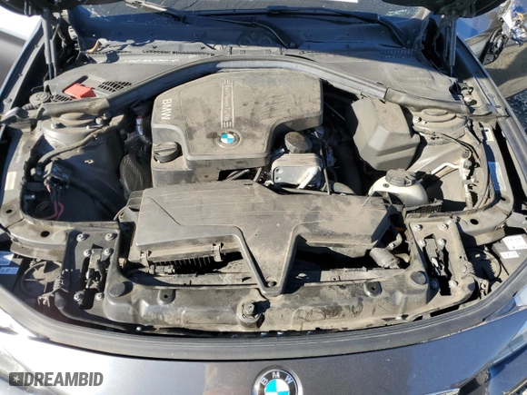 2014 BMW 4 Series 428i with VIN WBA3N7C58EF718587, listed as a Copart auction lot 46318375 with 82,454 mi miles and Salvage Title. Bid and sale history available at carsss.com. Image 11.