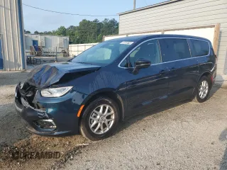 2025 Chrysler Pacifica Select z VIN 2C4RC1BG6SR502695, wystawiony jako Copart lot #58605215 z przebiegiem 16 161 mil mil oraz Czysty tytuł • Clean title. Historia ofert i sprzedaży dostępna na DreamBid. Obrazek 1.