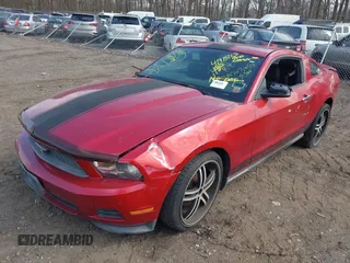 2011 Ford Mustang V6 with VIN 1ZVBP8AM6B5115712, listed as a IAAI auction lot 41918263 with Not provided miles and . Bid and sale history available at DreamBid. Image 2.