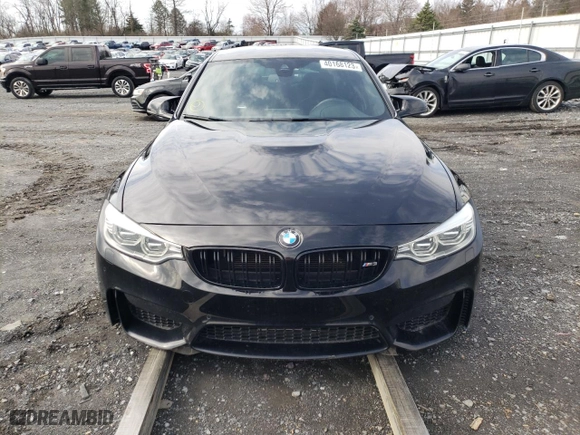 2017 BMW M3 with VIN WBS8M9C37H5G85710, listed as a Copart auction lot 40168123 with 60,385 mi miles. Bid and sale history available at carsss.com. Image 5.