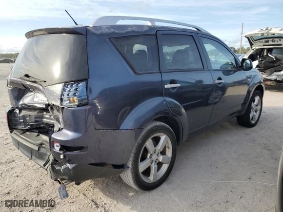 2008 Mitsubishi Outlander XLS with VIN JA4MS41X58Z008949, listed as a Copart auction lot 86663524 with 138,669 mi miles and Salvage Title. Bid and sale history available at carsss.com. Image 3.