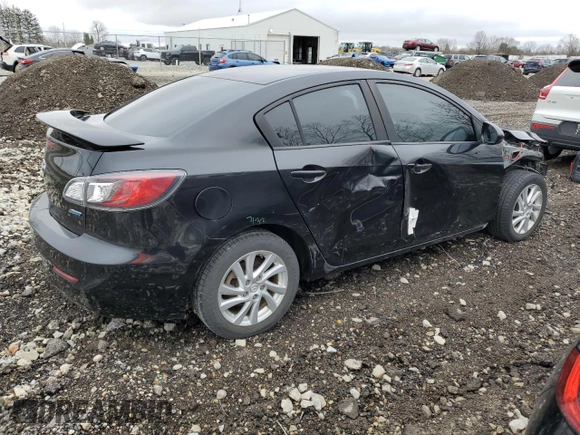2012 Mazda 3 i Grand Touring with VIN JM1BL1W73C1570860, listed as a Copart auction lot 50317845 with 120,908 mi miles and Salvage Title. Bid and sale history available at DreamBid. Image 3.
