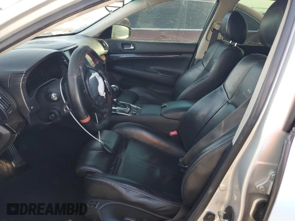2010 Infiniti G37 x with VIN JN1CV6AR3AM451015, listed as a Copart auction lot 81291544 with 158,757 mi miles and Salvage Title. Bid and sale history available at carsss.com. Image 7.