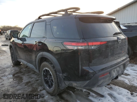 2024 Nissan Pathfinder Rock Creek with VIN 5N1DR3BD0RC280115, listed as a Copart auction lot 88924395 with 18,467 mi miles and Salvage title. Bid and sale history available at DreamBid. Image 2.