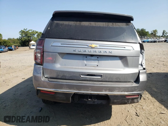 2023 Chevrolet Suburban LS z VIN 1GNSKBKD2PR184823, wystawiony jako Copart lot #71036134 z przebiegiem 42 991 mil mil oraz Szkoda całkowita • Salvage title. Historia ofert i sprzedaży dostępna na DreamBid. Obrazek 6.