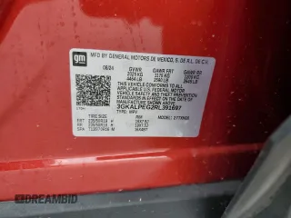 2024 GMC Terrain SLT с VIN 3GKALPEG2RL391697, выставлен на аукционе Copart как лот 48956415 с пробегом Не указан миль и Списание • Salvage title. История ставок и продаж доступна на DreamBid. Изображение 12.