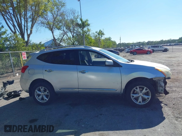 2011 Nissan Rogue SV with VIN JN8AS5MT4BW162234, listed as a IAAI auction lot 41824800 with 278,655 mi miles. Bid and sale history available at carsss.com. Image 13.