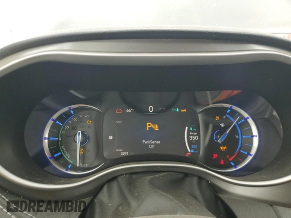 2023 Chrysler Pacifica Hybrid Touring L with VIN 2C4RC1L78PR541746, listed as a Copart auction lot 54633865 with 5,291 mi miles and Non repairable. Bid and sale history available at DreamBid. Image 9.